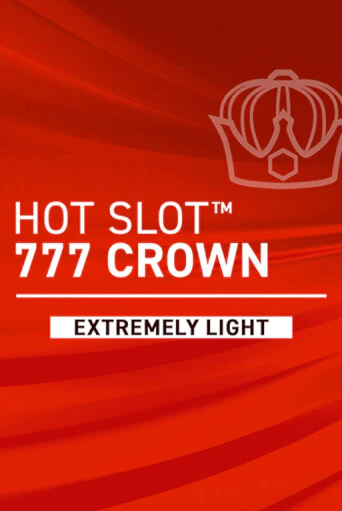 Демо игра Hot Slot: 777 Crown Extremely Light от  | Casino X BY