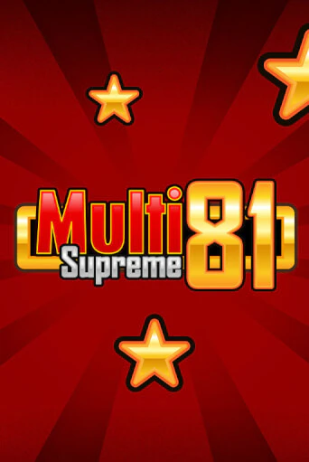 Демо игра Multi Supreme 81 от  | Casino X BY